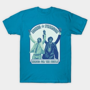 Jones & Pearson - Heroes For The People T-Shirt